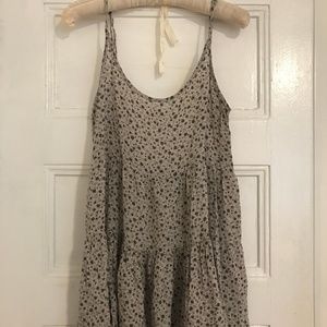 Floral Summer Dress w/ Back Cutout